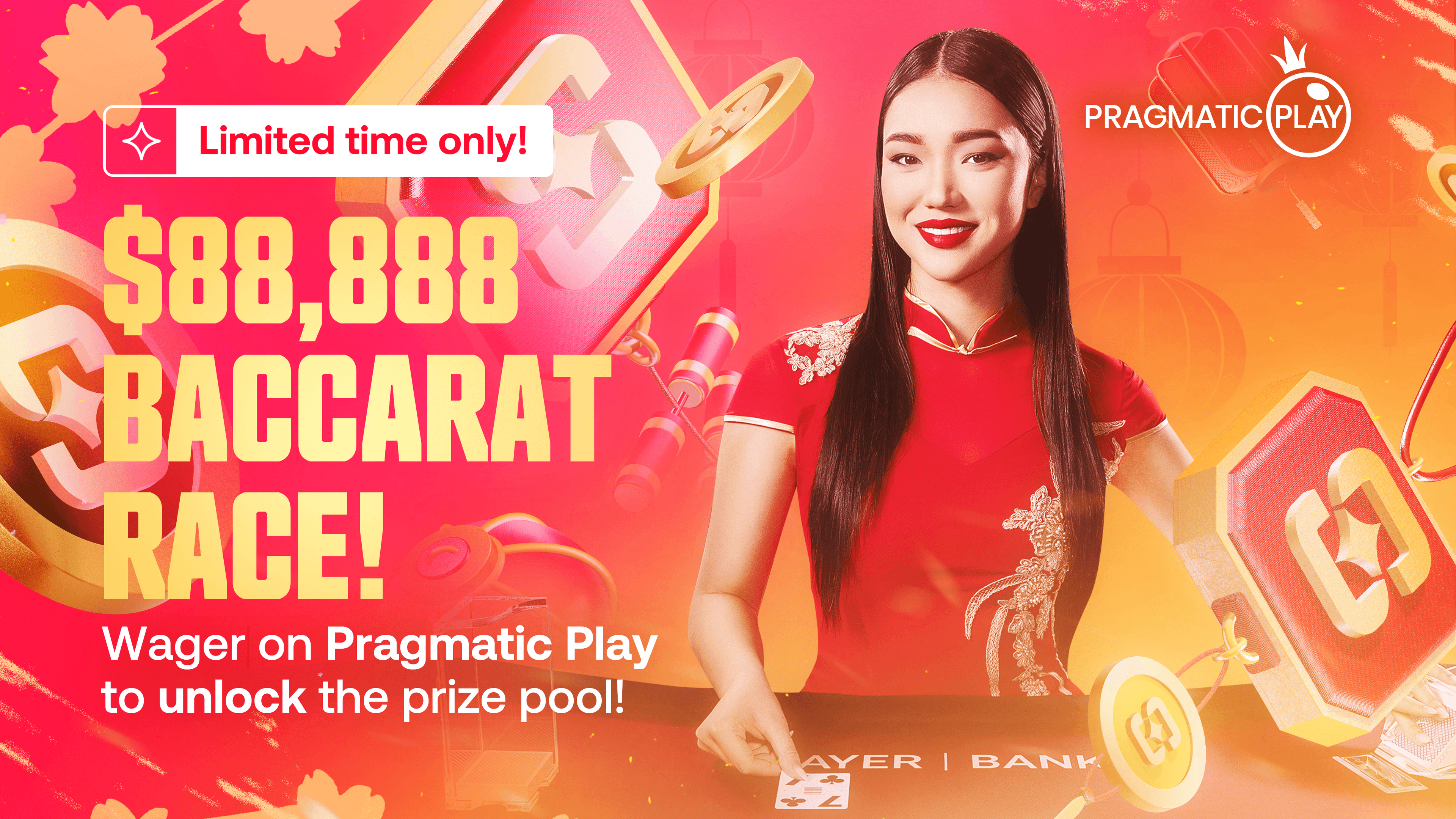 $88,8888 Baccarat Race!