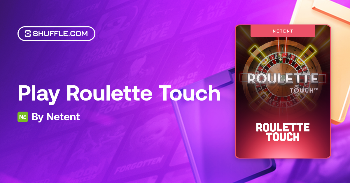 Play Roulette Touch Gambling Game by Netent | Shuffle - VIP Crypto Casino